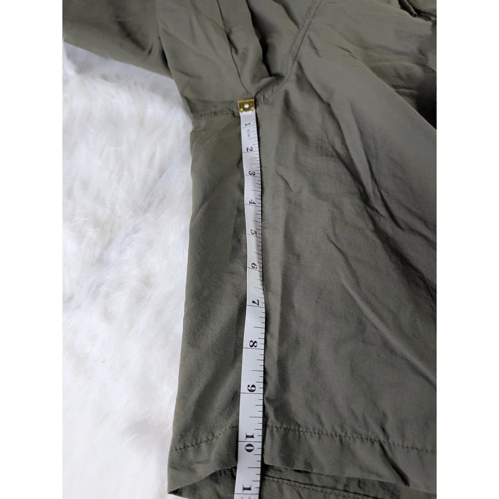 Lacoste Swim Trunks Mens‎ 8 XXXL Olive Green Multi Color Logo Graphic Shorts